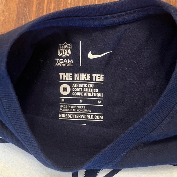 NIKE Dallas Cowboys NFL Jason Witten Navy Blue T-Shirt #82 Football - Picture 3 of 4